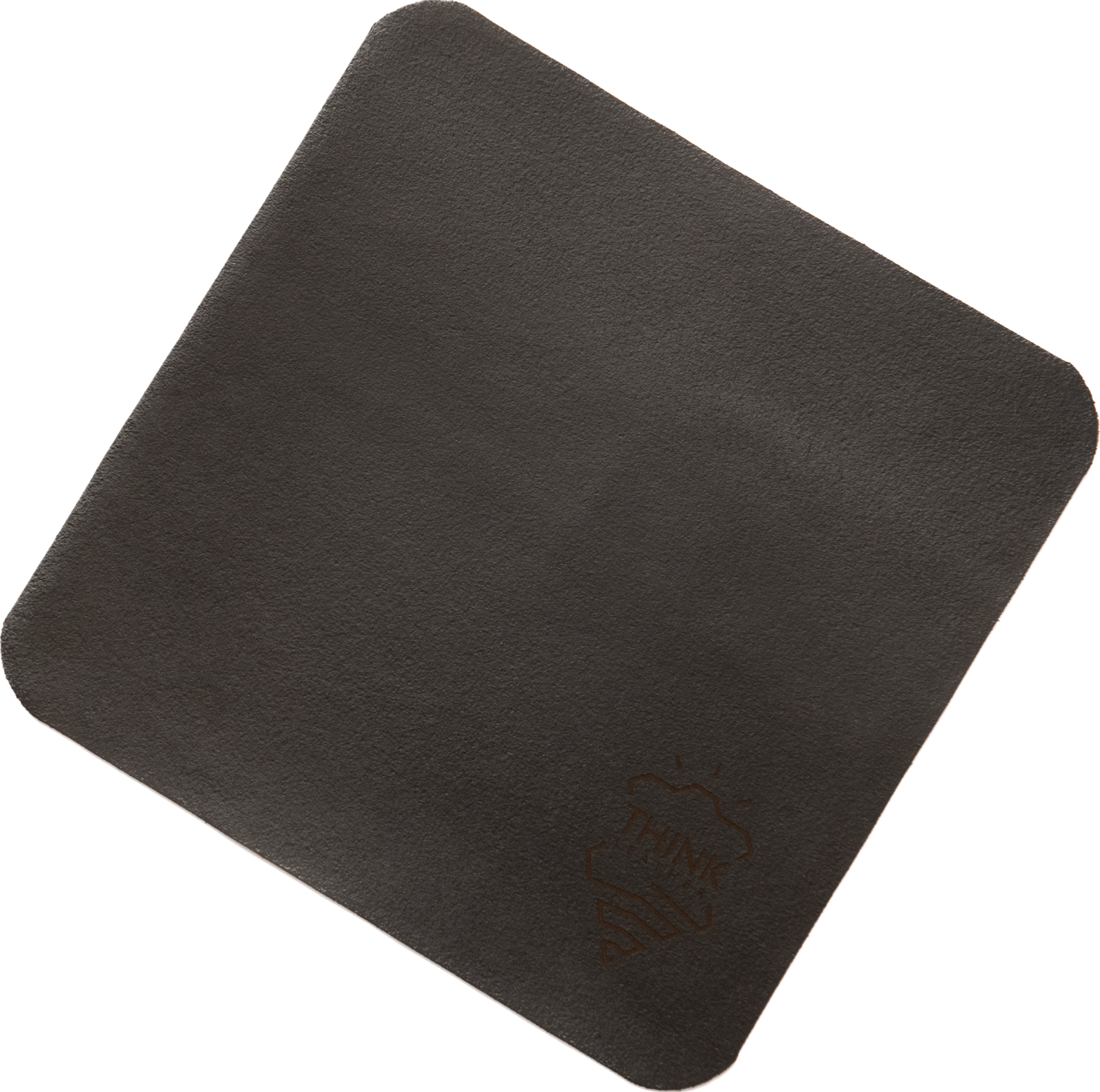 Skórzana podkładka pod mysz - czarna